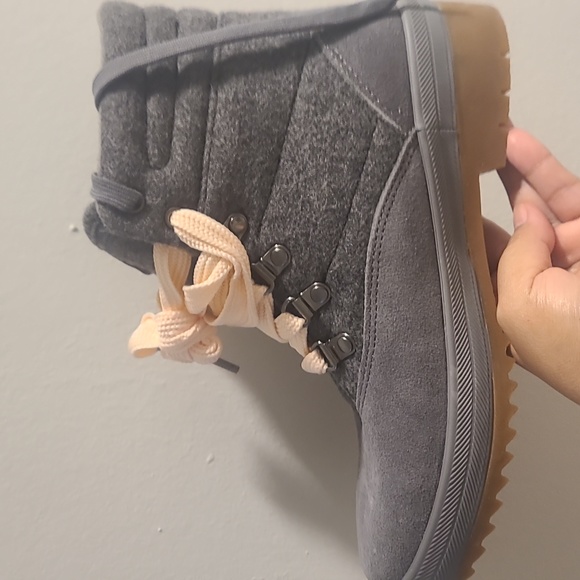 Keds Camp Water Blue Grey Lace Ups - Picture 3 of 12